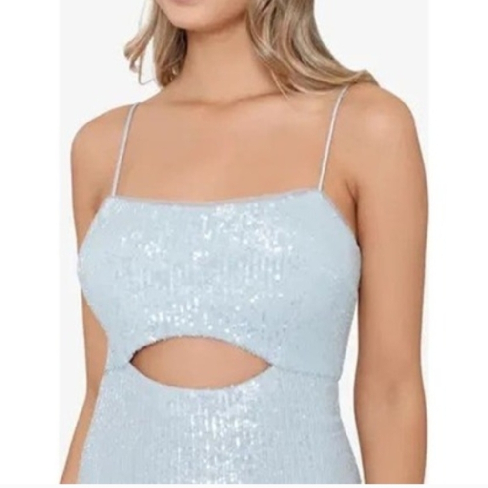 Xscape Light Blue Formal Dress - Picture 2 of 5